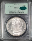 1878-CC Morgan Silver Dollar $1 - PCGS OGH MS62 CAC - OGH Gen 2.2 - Ships Free!