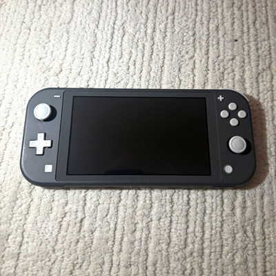 Nintendo Switch Lite Handheld-Konsole 32 GB Grau Top Zustand  