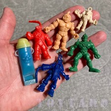 VTG M.U.S.C.L.E Men Monster Keshi Alien Robot Gumball Gacha Mini Figures LOT 80s
