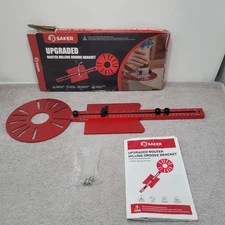 Upgraded Saker Router Milling Groove Bracket|Router Woodworking Red 