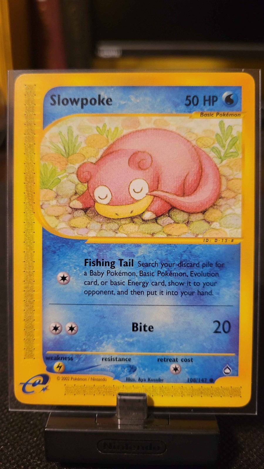 Slowpoke - Regular - 108/147 - Aquapolis - NM