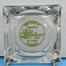 Vintage 1950’s Super Rare Gaulke’s Boulevard Inn Supper Club Ashtray