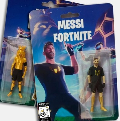 2er Set Messi Fortnite Figuren ~ MESSI + SKIN ~ Custom Fan-made (nicht...