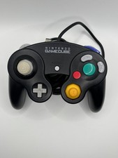 OEM Nintendo GameCube Black Controller DOL-003 Official Tested