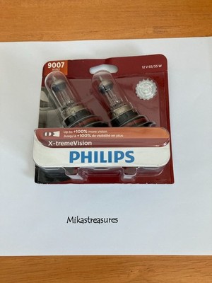 2x Philips 9007 XVB2 X-tremeVision Upgrade Headlight 100% More Light Bulb 65/55W