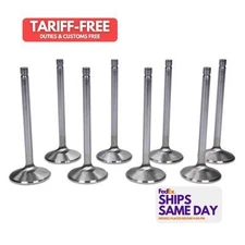 Manley 11829-8, Set of 8 BBF RM Exhaust Valves 1.880 x 5.070 OAL Natural Perform