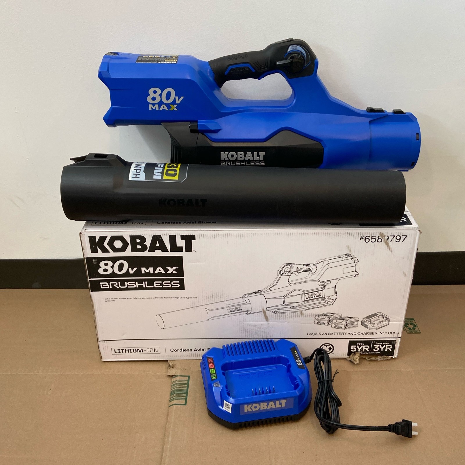 630 Cfm 140 Mph - Blue/black - Tool