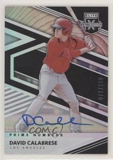2020 Elite Extra Edition Prime Numbers A Signatures David Calabrese Auto 0c6
