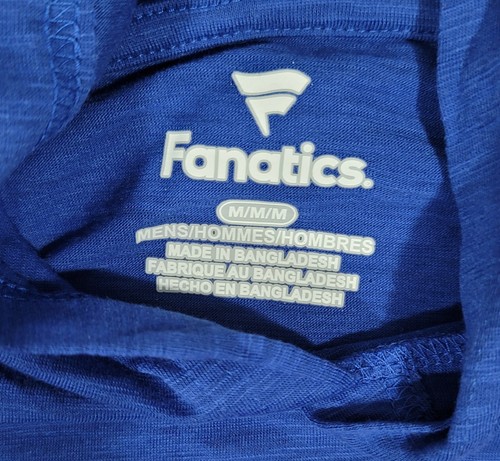 New York Giants Fanatics Front Runner Long Sleeve Hooded Blue T-Shirt Medium - Bild 3 von 5