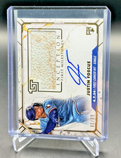 2024 Topps Inception First Milestones JUSTIN FOSCUE RC Patch AUTO 86/99 Rangers