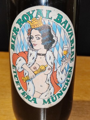 Alter Bierflasche Royal Bavaria München Etcetera UNGEÖFFNET 