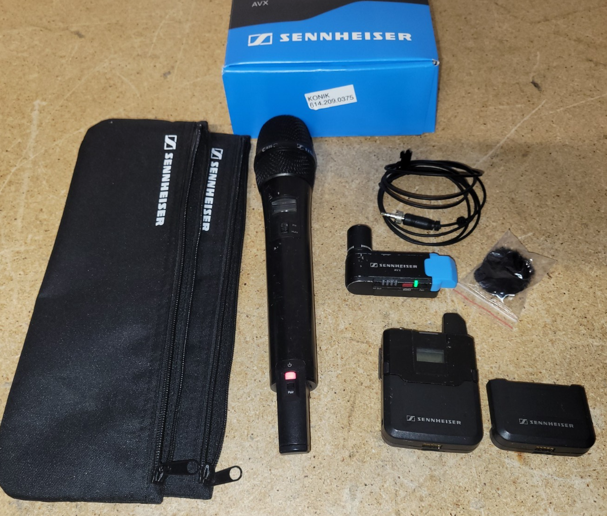 Sennheiser AVX 1.9 GHz Wireless Microphone System with ECP-AVX SK