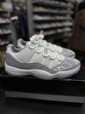 Air Jordan 11 Retro Low Cement Grey White UNC Blue AJXI AV2187 140 Shoe Size 13