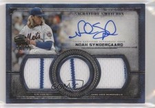 2019 Topps Museum Collection 90/99 Noah Syndergaard #SSTA-NS Auto 6fs