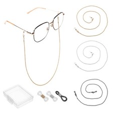 Glasses Strap Around Neck [3pcs] - Eye Glasses Holders - [Multicolor - 30 IN]