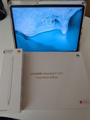 HUAWEI MatePad 11,5''S - PaperMatte Edition-256GB-Inklusive M-Pencil 3rd Gen.