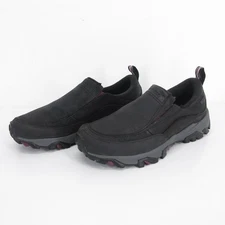 Merrell Coldpack Ice Shoes Womens 7 Black Leather Waterproof Sneakers J15752