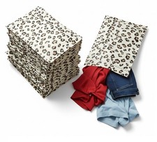 100 Coloured Mailing Bags Poly Postage Parcel Postal Seal Printed 260 x 385mm