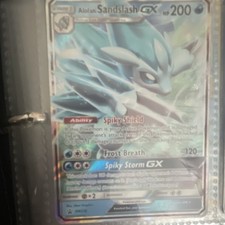 Pokémon Alolan Sandslash GX Promo SM236 Holo Stage 1 Beast Card on eBay