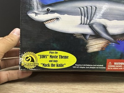 Jaws Singing & Dancing Motion Activated Great White Shark by Gemmy