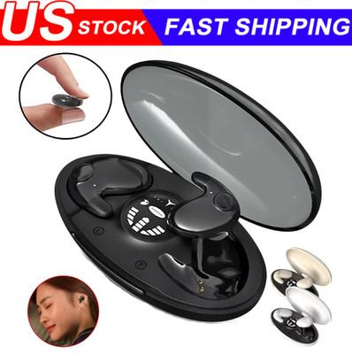 Invisible Sleep Wireless Earbuds Bluetooth 5.3 Headset TWS Waterproof Earphone