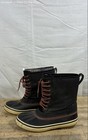 Tamarack Men's Lace Up Winter Snow Rain Duck Boots Black Brown Size 9 — photo 2