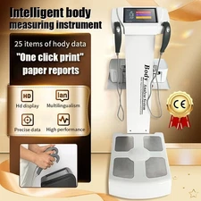 Body Health Analyzer Machine Body Composition Scan Fat Scale Weight Analyse