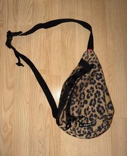 Borsa a tracolla Supreme stampa leopardata autunno FW20
