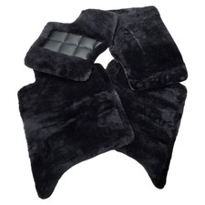 Charcoal Genuine Sheepskin Floor Mats For 2013 - 2021 Range Rover Full Size L405