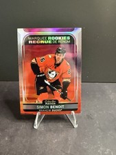2021-22 O-Pee-Chee Platinum Marquee Rookies Sunset Simon Benoit #235