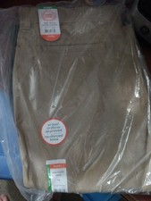 Real School Boys Husky Flat Front Pants School Uniform Approved Size 10H NWT