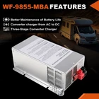 55A RV Power Center Main Board 4-Stage Smart Charging for WF-9855-MBA New