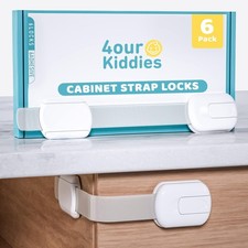 6 Pack Child Safety Cabinet Locks Baby Proofing