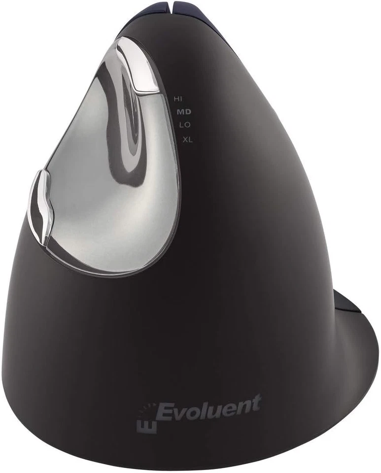 Evoluent Standard Right. USB Black. A vertical patented mouse that supports your - Image 2 of 4