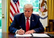 Donald  Trump Oval Office AI Generated Photo MAGA White House, USA 8X10 Print