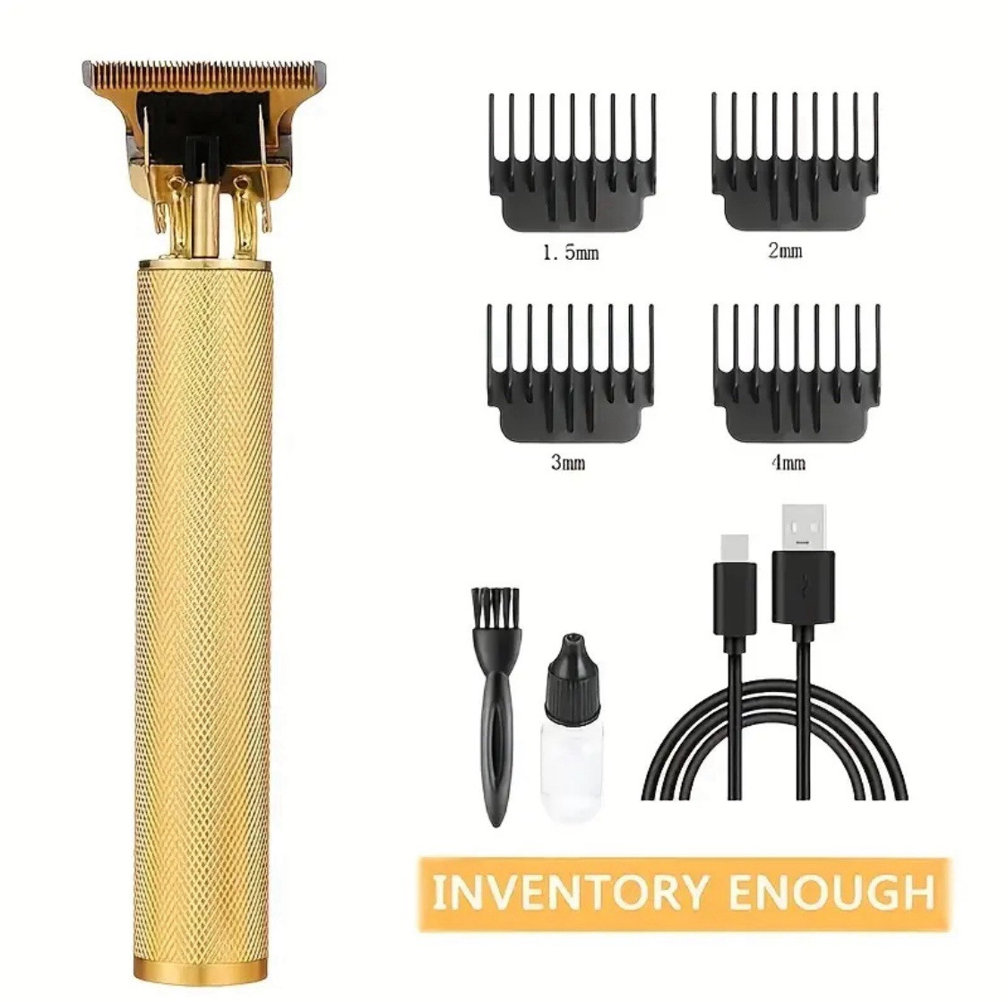 Professional Cordless Hair Clipper Beard Trimmer Barber Shaving Machine