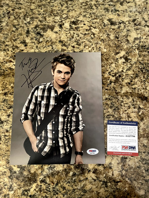 Hunter Hayes AUTHENTIC Autographed Photo 8x10 COA PSA DNA AA27794