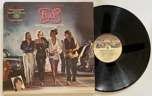 Foxes (Original Soundtrack) 2xLP M- Casablanca (1980) Giorgio Moroder - Picture 1 of 10