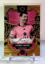 2025 FIFA CLUB WORLD CUP EF Card #01 LIONEL MESSI Auto Printed Gold Foil