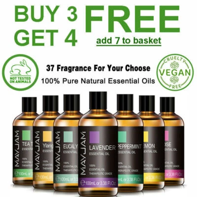MAYJAM Ätherische Öle 100ml Aromatherapieöl Duftöle für Diffusor Luftbefeuchter