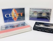 Lot Of 4 Used Vintage Audio Cassette Tapes