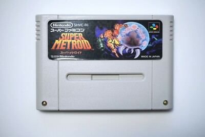 Super Famicom Super Metroid Japan SFC game US Seller