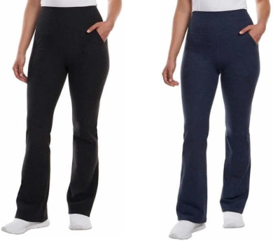 Kirkland Signature Ladies' Brushed Flare pants | eBay