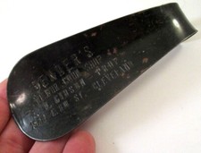 Vintage BENDERS WILBUR COON SHOP CLEVELAND OH Advertising SHOE HORN