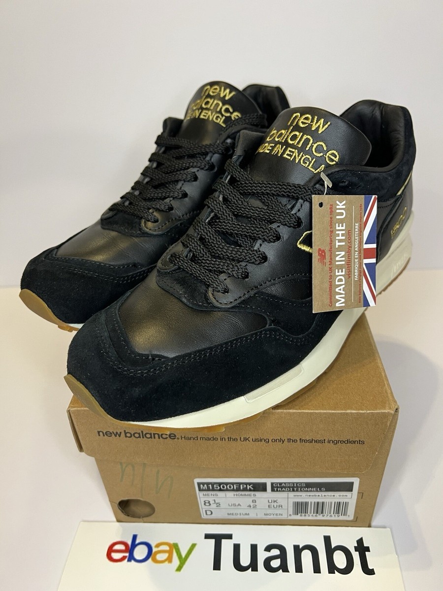 Footpatrol × New Balance ☆ made in UK M1500FPK ブラック New Balance 1500 Footpatrol Encyclopedia Men's - M1500FPK - US