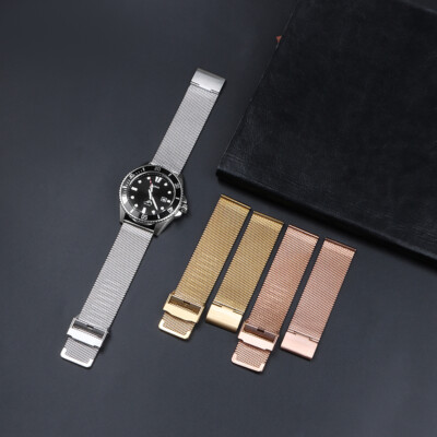 8-24mm Premium Milanese Stainless Steel Watch Strap Women's Mesh Metal Bracelet