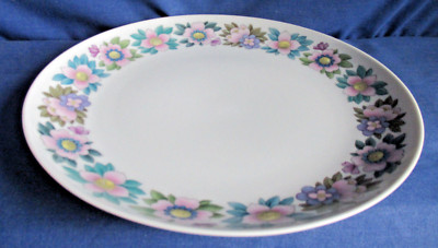 Hutschenreuther, Speiseteller 24,2cm, Teller Globus bunte Blume, weitere