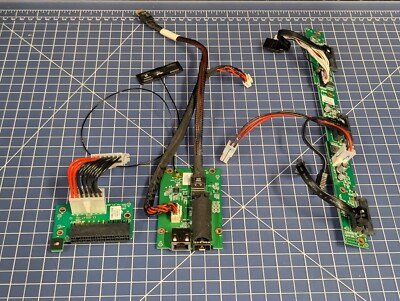 Unifi Nas Pro Boards UNVR_PRO_RPS_BRD + Backplane + SFP Ethernet Board + Cables