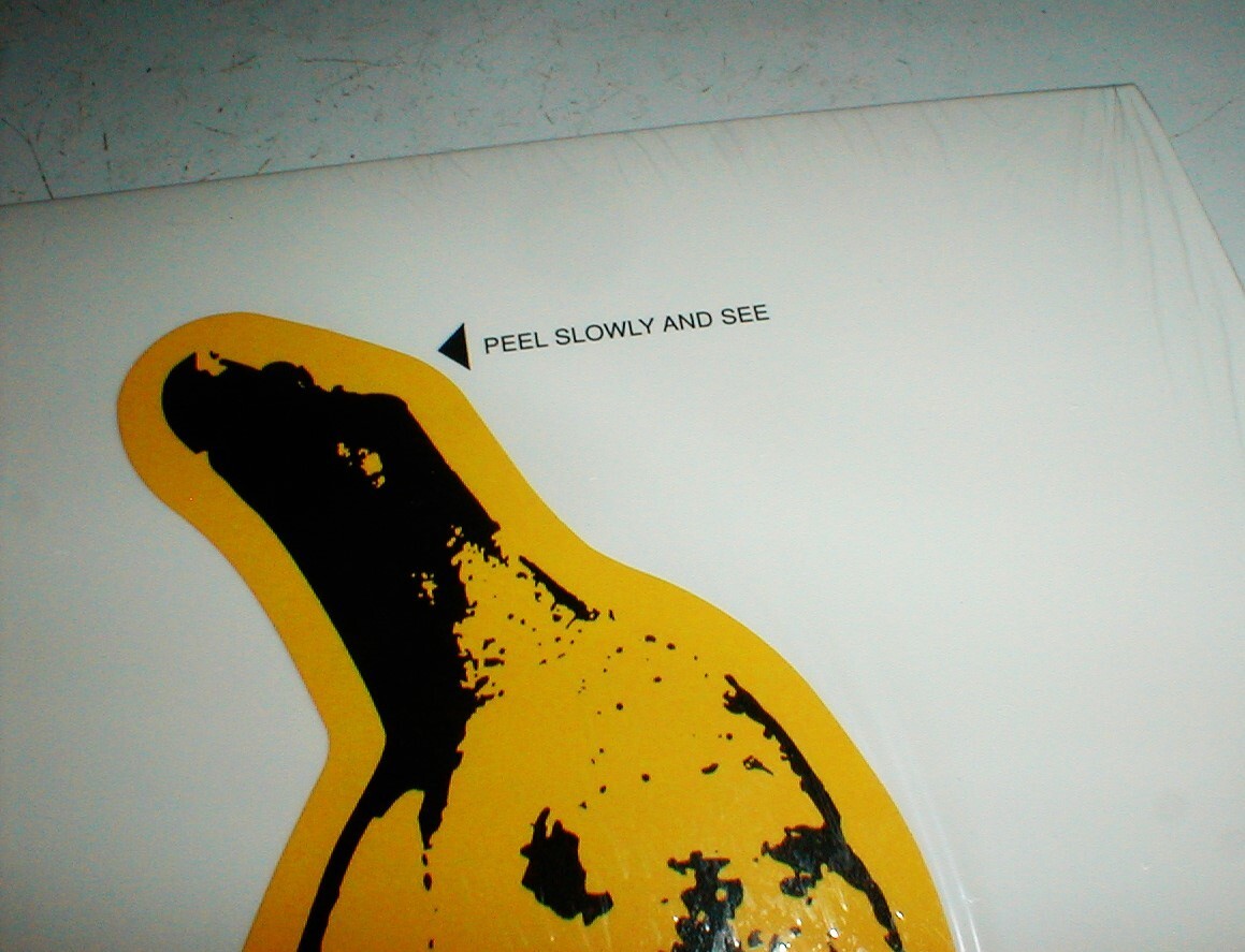 VELVET UNDERGROUND self-titled LP PINK WAX LE1000 peel slowly