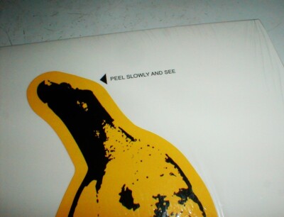 VELVET UNDERGROUND self-titled LP PINK WAX LE1000 peel slowly